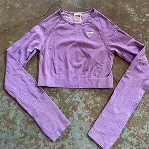 Long Sleeve GymShark Workout Top